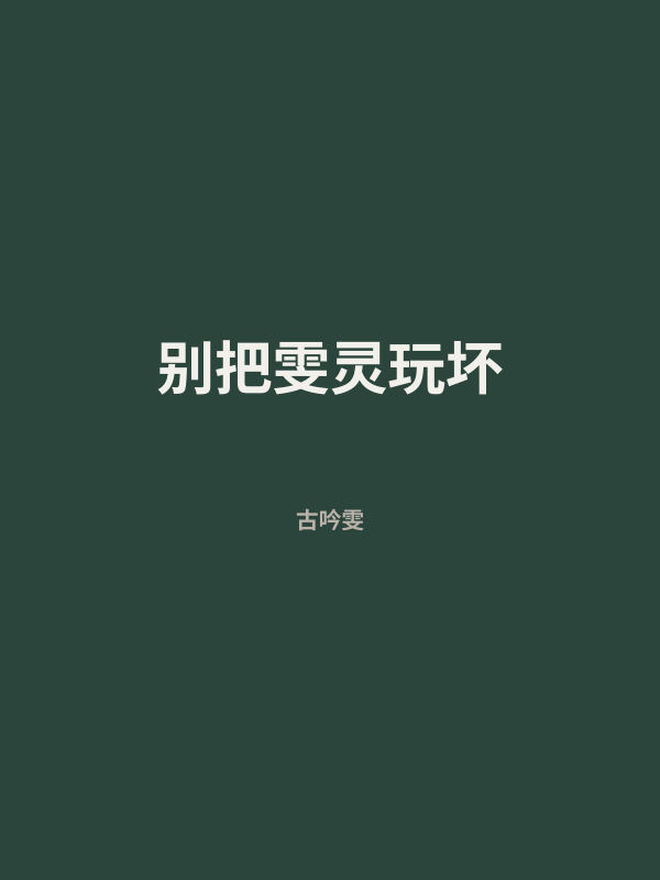 别把雯灵玩坏 封面