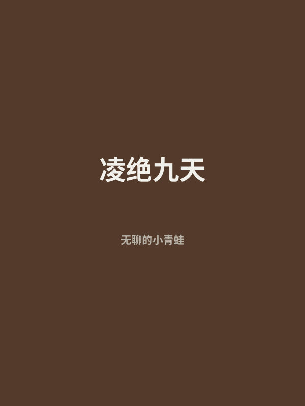 凌绝九天 封面