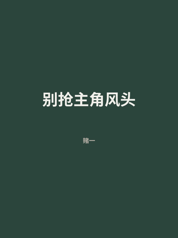 别抢主角风头 封面