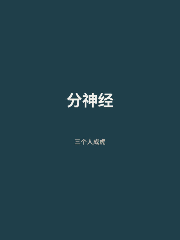 分神经 封面