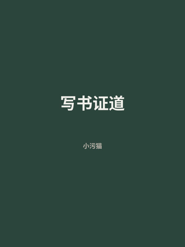 写书证道 封面