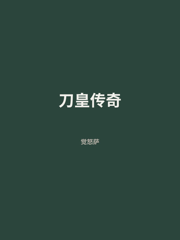 刀皇传奇 封面