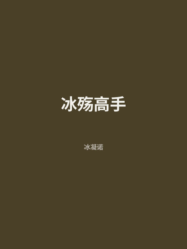 冰殇高手 封面