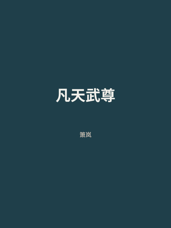 凡天武尊 封面