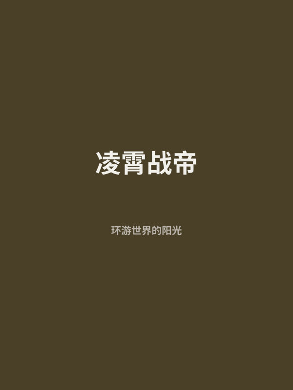 凌霄战帝 封面